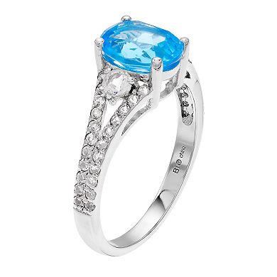 Gemminded Sterling Silver Gemstone Ring