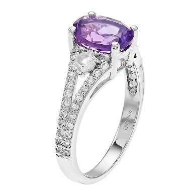 Gemminded Sterling Silver Gemstone Ring