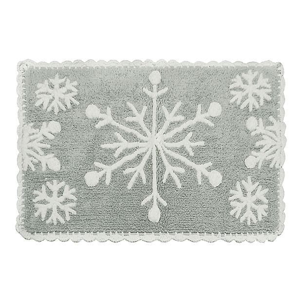 Crochet Scalloped Bath Mat - 20 x 30