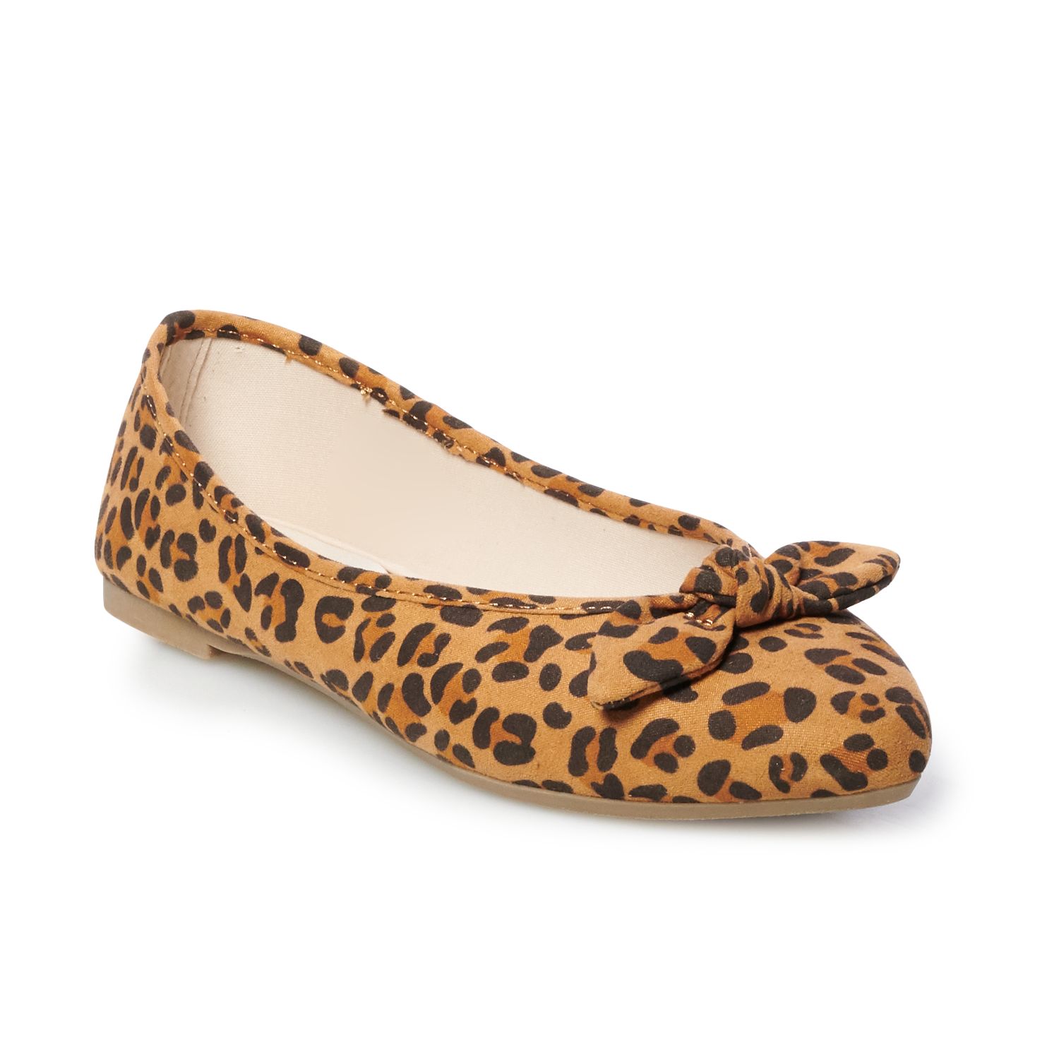 kohls leopard flats