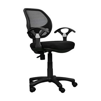 Techni Mobili Midback Mesh Task Office Chair