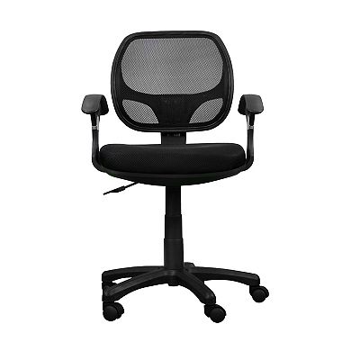 Techni Mobili Midback Mesh Task Office Chair