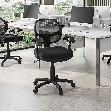 Techni Mobili Midback Mesh Task Office Chair