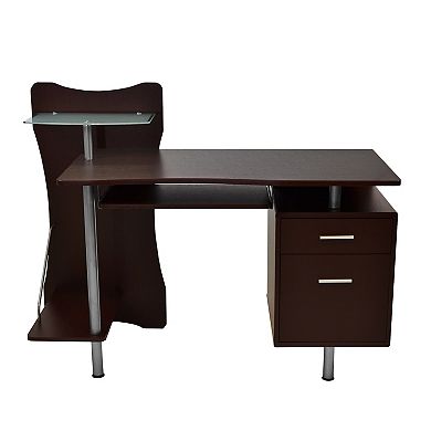Techni Mobili Stylish Computer Desk with Storage