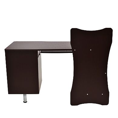 Techni Mobili Stylish Computer Desk with Storage