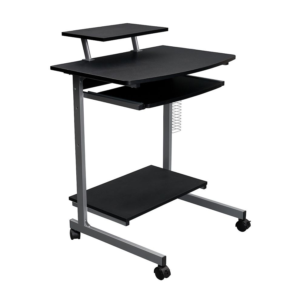 Techni Mobili Compact Computer Cart with Storage