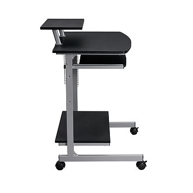 Techni Mobili Compact Computer Cart with Storage