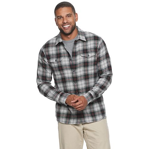 Men's SONOMA Goods for Life™ Slim-Fit Super Soft Flannel Button-Down Shirt