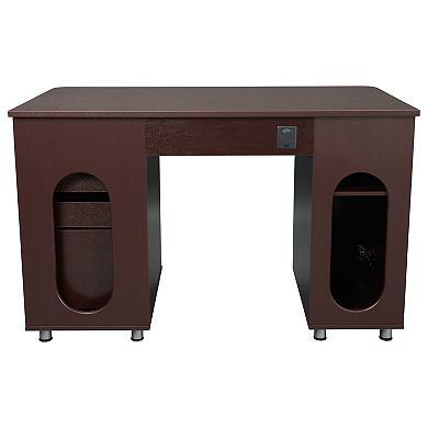 Techni Mobili Complete Workstation Computer Desk with Storage