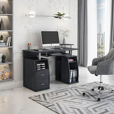 Techni Mobili Complete Computer Workstation Desk with Storage