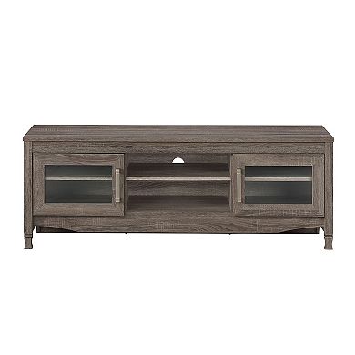 Techni Mobili Driftwood Finish TV Stand