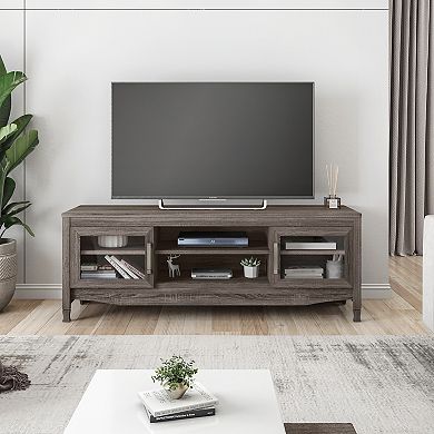 Techni Mobili Driftwood Finish TV Stand