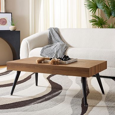Safavieh Cedric Rectangular Mid-Century Modern Coffee Table