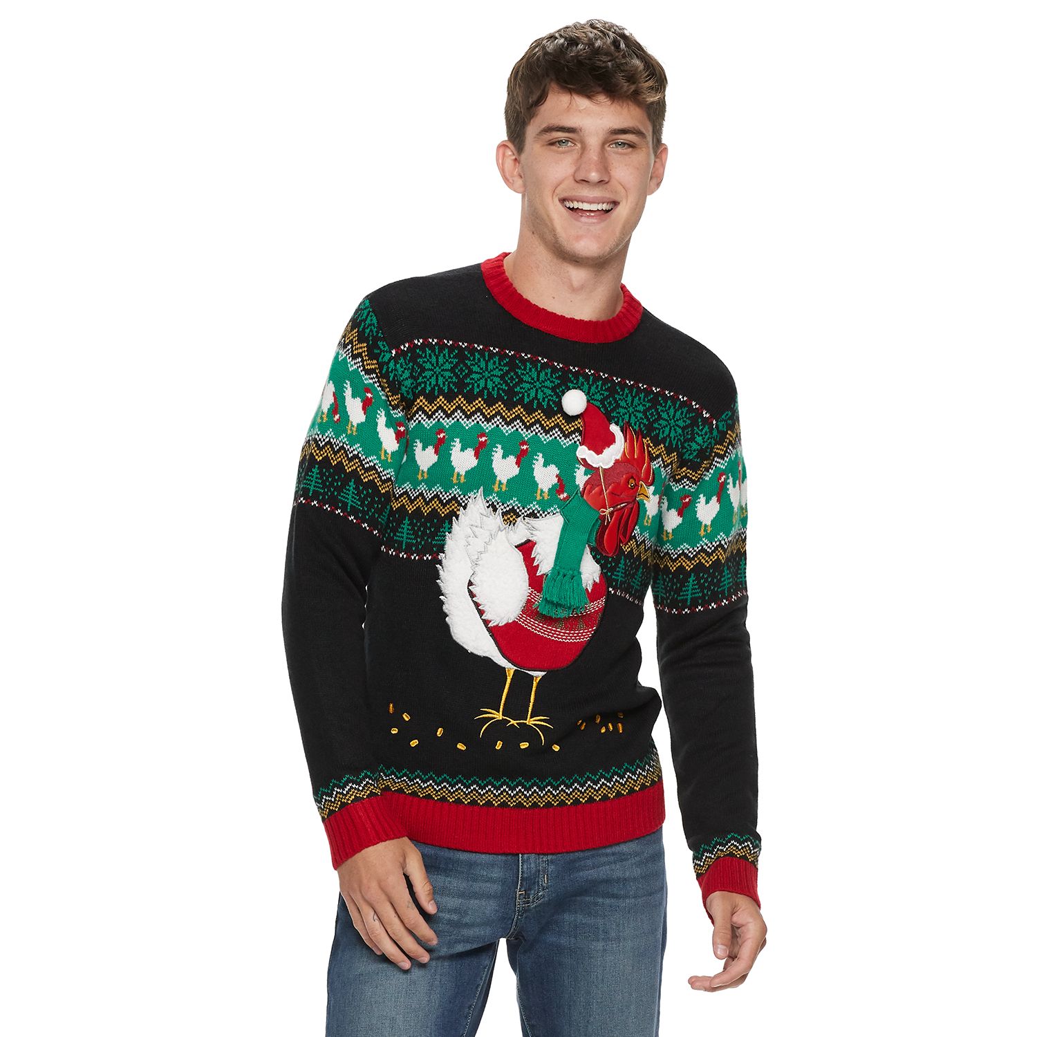 kohls ugly christmas sweater womens