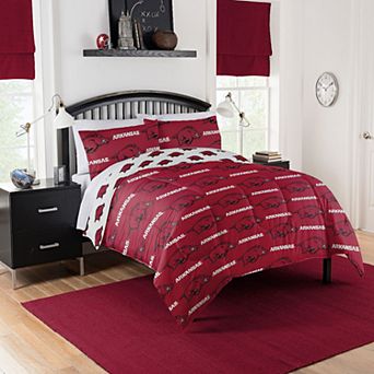 NCAA Arkansas Razorbacks Full Bedding Set by The Northwest