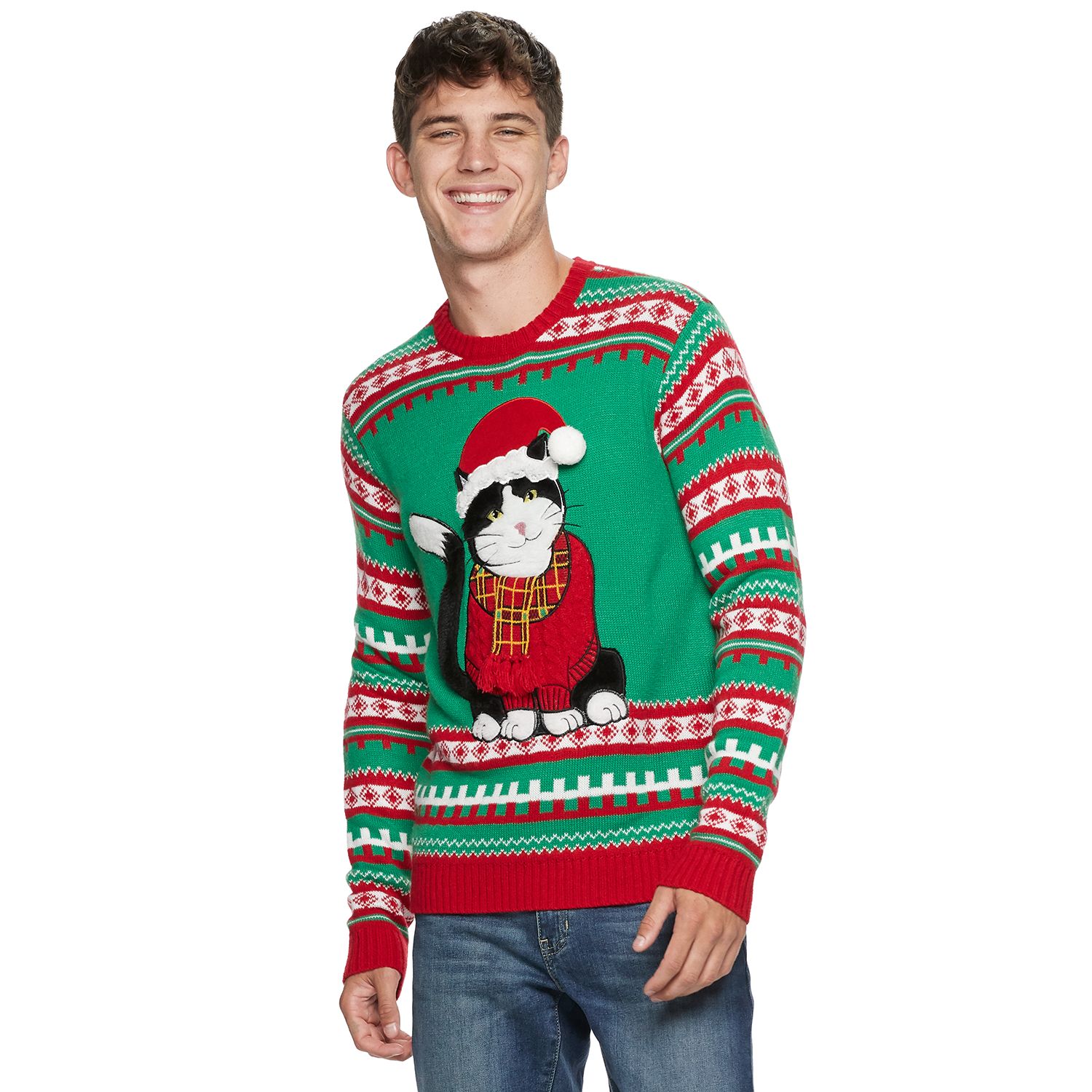 kohls ugly christmas sweater womens