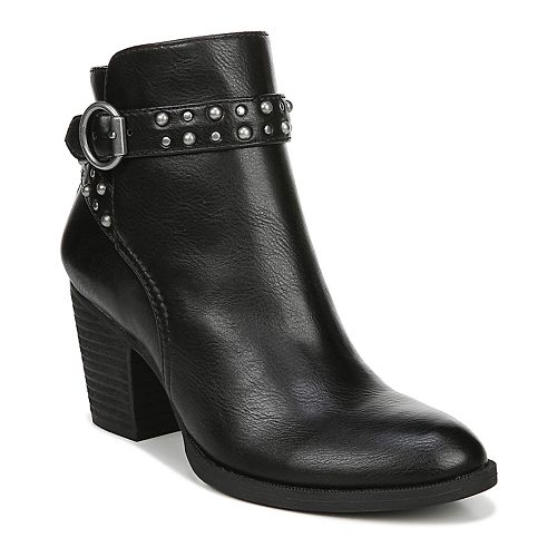 Kohls black ankle boots best sale