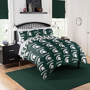 Ncaa Michigan State Spartans Full Bedding Set By Northwest