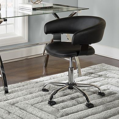Linon Gas Lift Swivel Seat Desk Chair