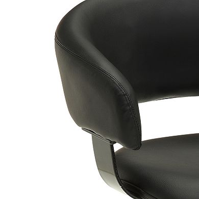 Linon Gas Lift Swivel Seat Desk Chair