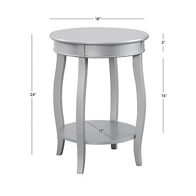 Linon Round End Table