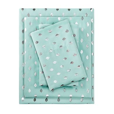 Intelligent Design Metallic Dot Printed Sheet Set