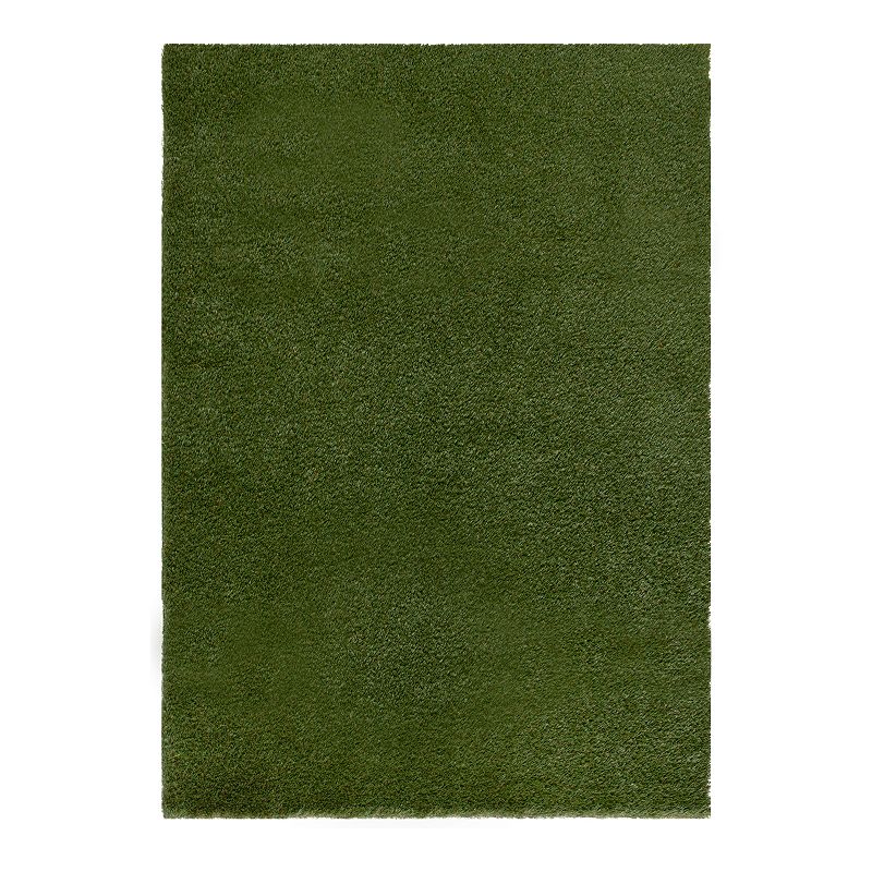 Loomaknoti Ultimate Artificial Grass Rug, Green, 7.5X9 Ft