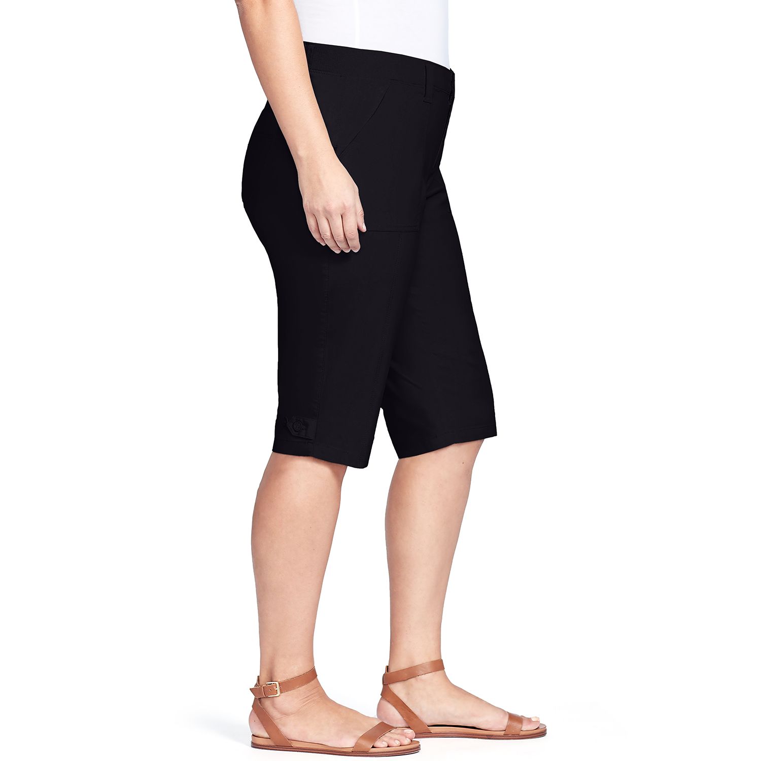 gloria vanderbilt utility shorts