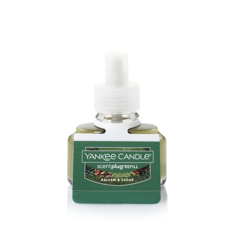 UPC 609032937478 product image for Yankee Candle Balsam & Cedar Scent-Plug Electric Home Fragrancer Refill, Green | upcitemdb.com