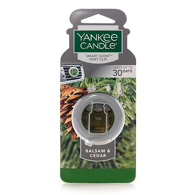 Yankee Candle Balsam Cedar Smart Scent Car Vent Clip