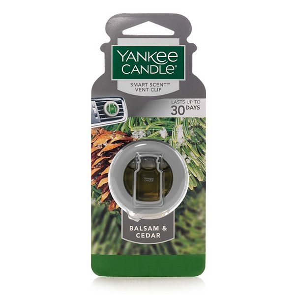 Yankee Candle Balsam & Cedar Smart Scent Car Vent Clip