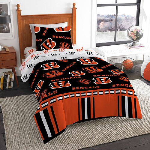 Cincinnati Bengals Nfl Twin Bedding Set By Northwest