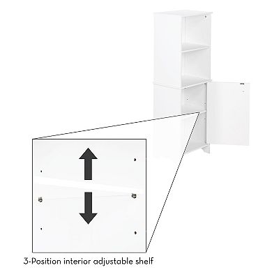 Riverridge Home Medford Tall Floor Cabinet