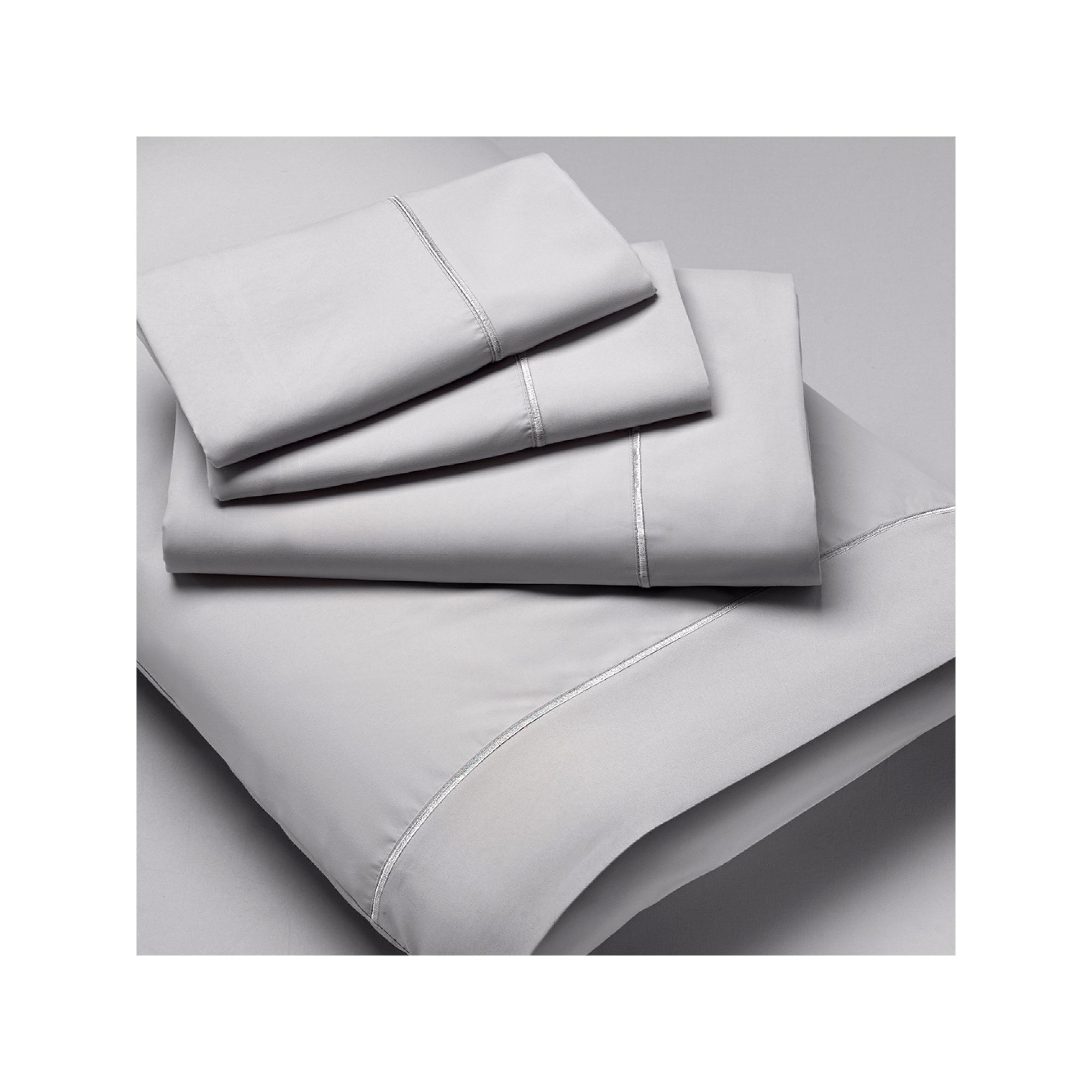 PureCare DeLuxe Microfiber Sheet or Pillowcase Set, Dove Gray