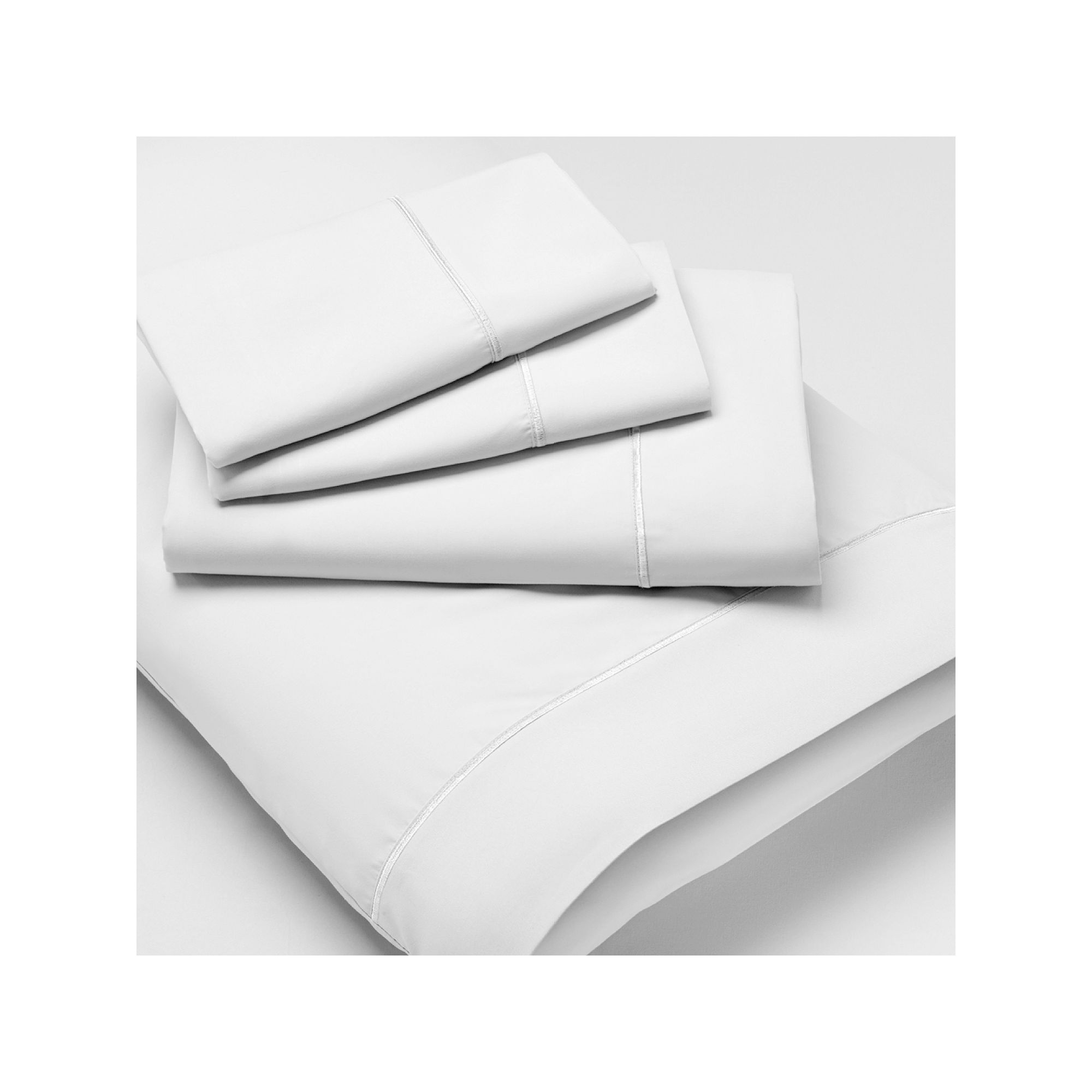 PureCare DeLuxe Microfiber Sheet or Pillowcase Set, White