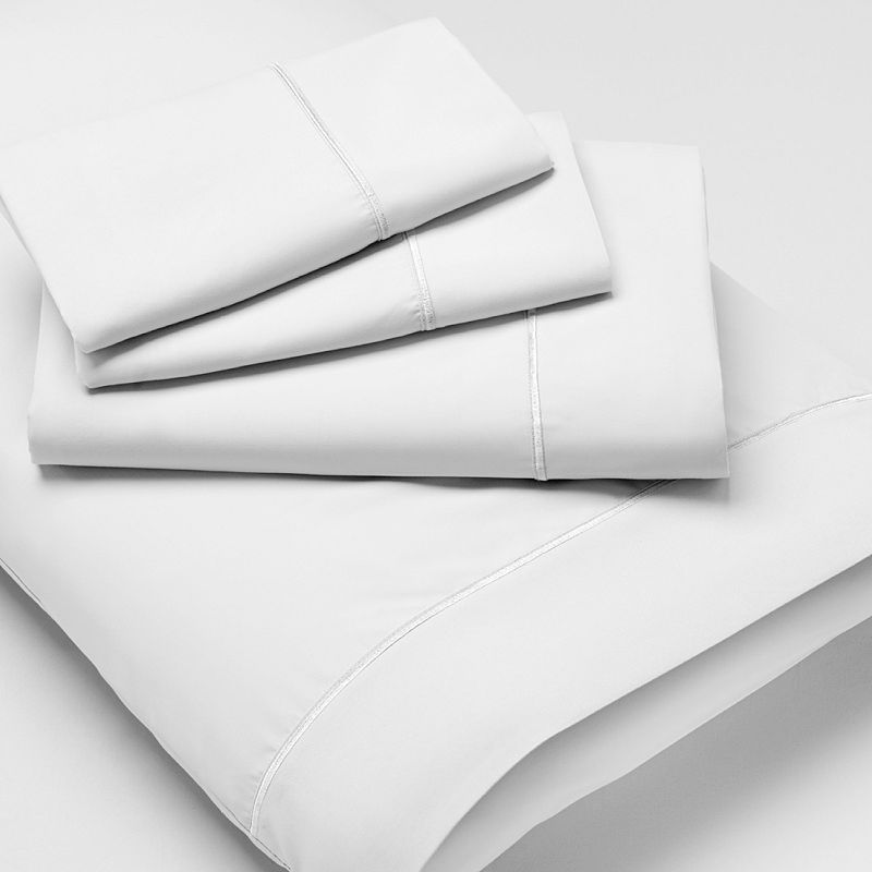 PureCare DeLuxe Microfiber Sheet or Pillowcase Set, White, TWINXL SET