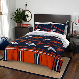 Denver Broncos Draft Full Queen Comforter Set By Northwest