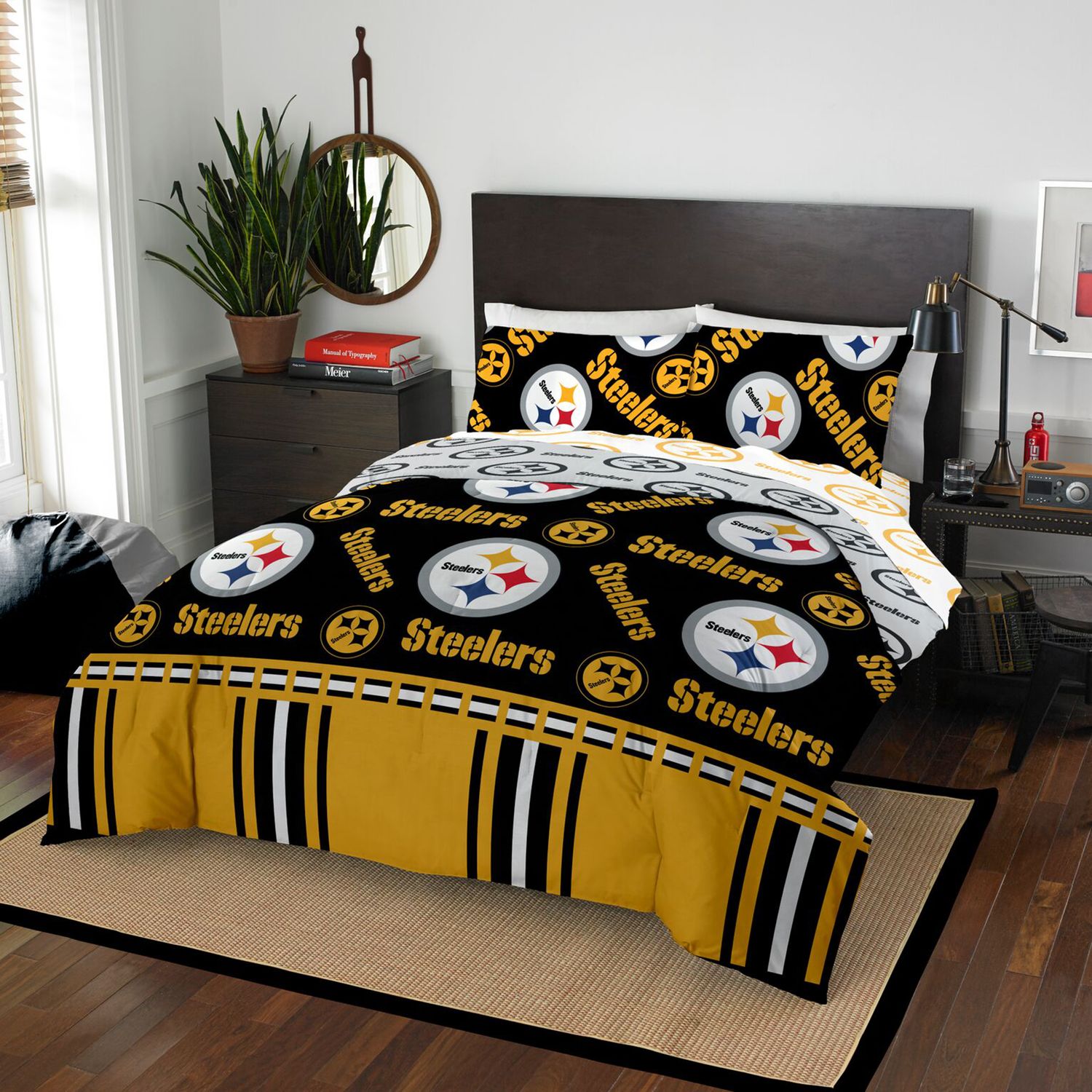 steelers crib set