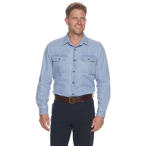 Men's Croft & Barrow® Cotton Denim Button-Down