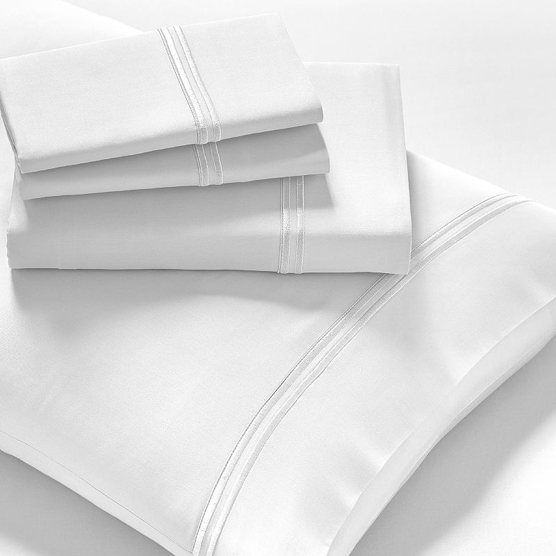 Purecare Premium 100% Tencel Sheet Set Whtie In Size Split Cal King