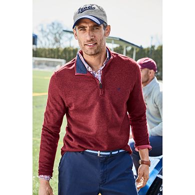 Men's IZOD Sportswear Premium Essentials Stretch Sweater Fleece Quarter-Zip Pullover