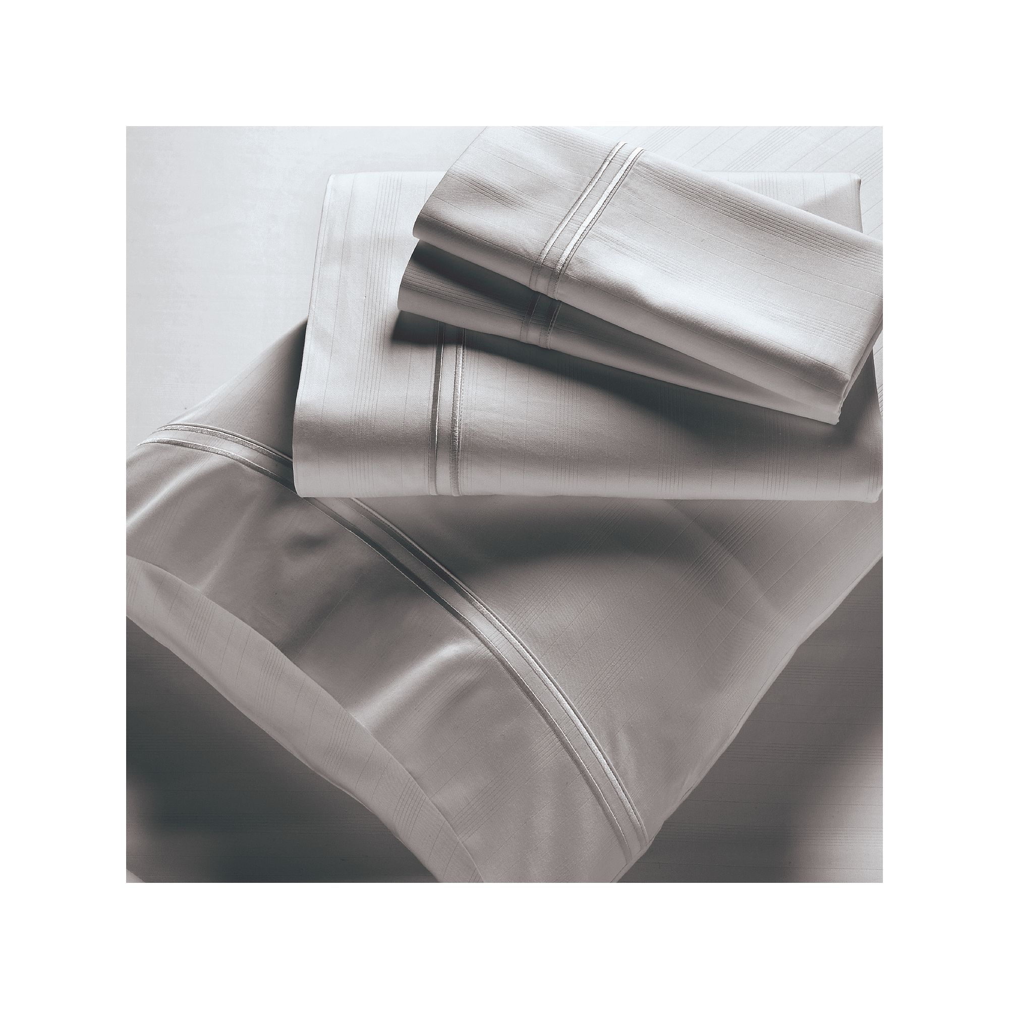 PureCare Deluxe Rayon from Bamboo Sheet Set or Pillowcases, Dove Gray