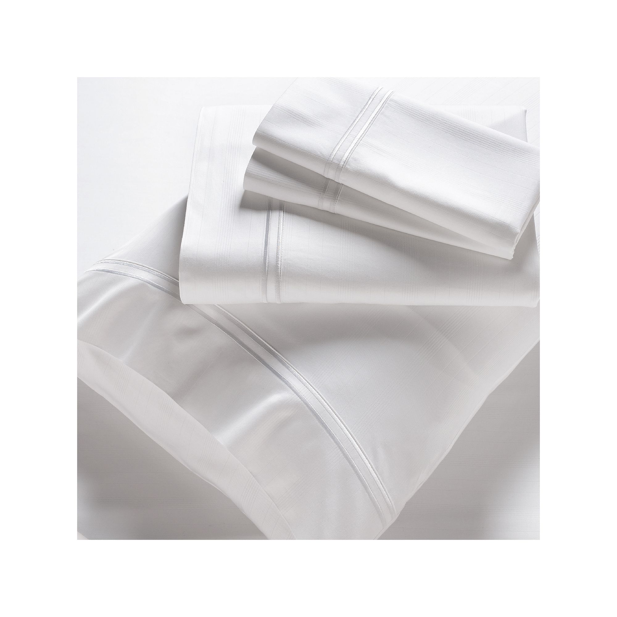 PureCare Deluxe Rayon from Bamboo Sheet Set or Pillowcases, White