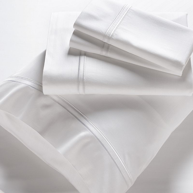 PureCare Deluxe Rayon from Bamboo Sheet Set or Pillowcases, White, KG PC 2P