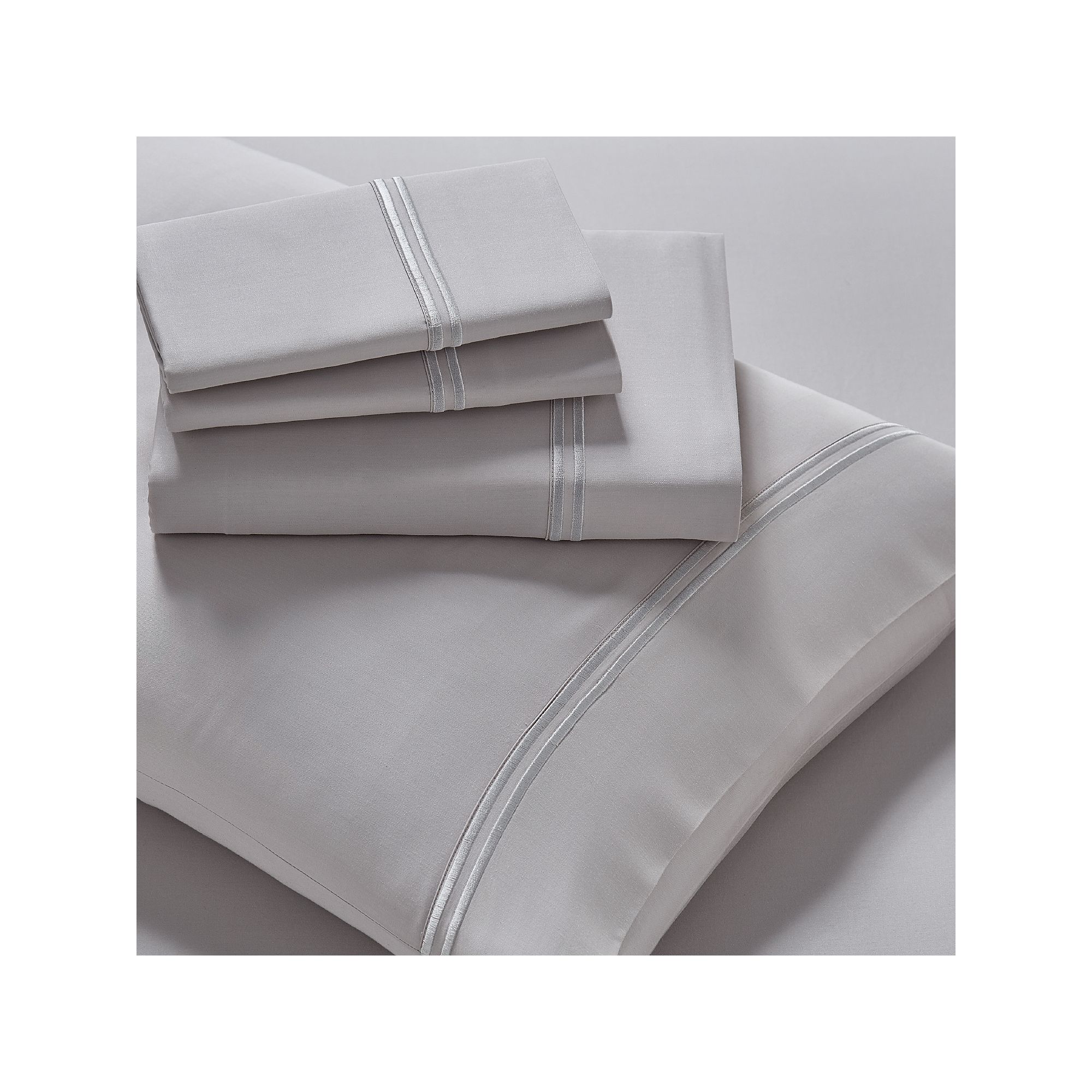PureCare DeLuxe Modal Sheet or Pillowcase Set, Dove Gray