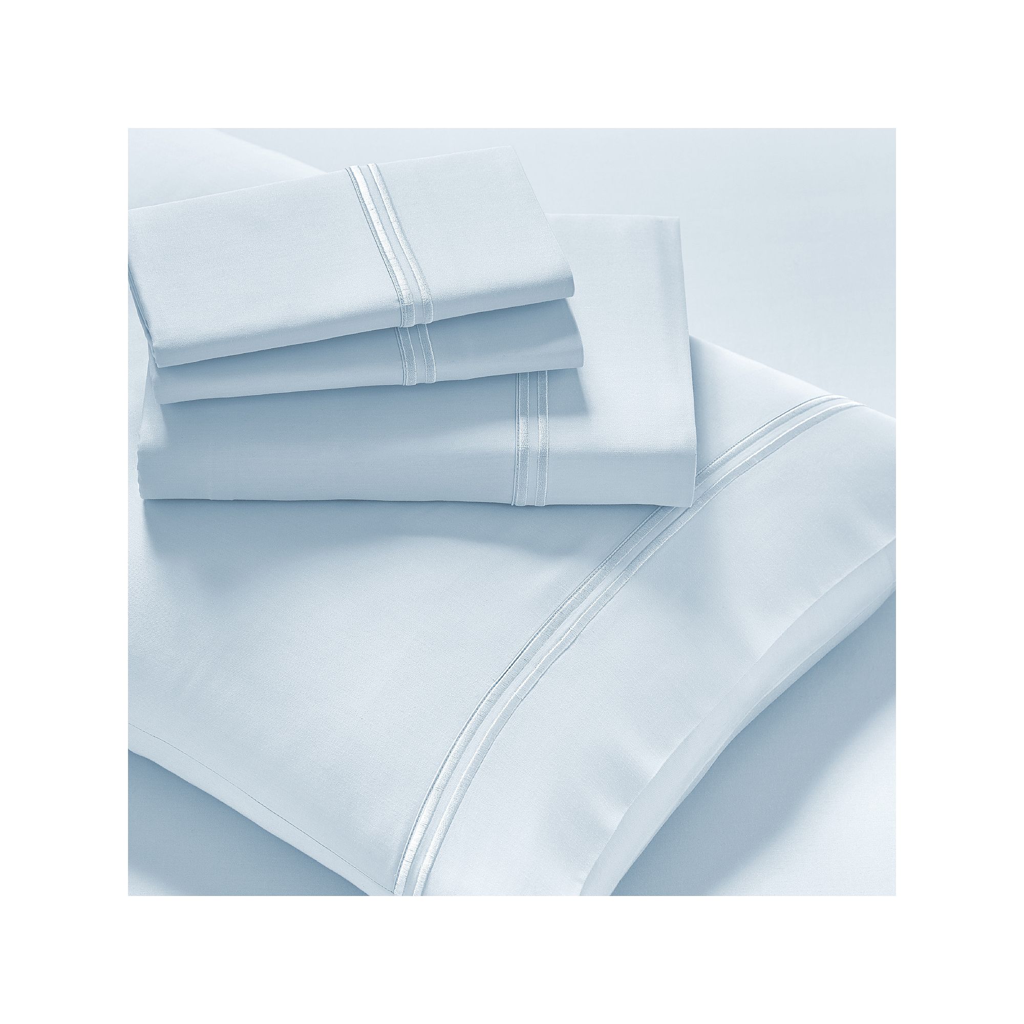 PureCare DeLuxe Modal Sheet or Pillowcase Set, Light Blue