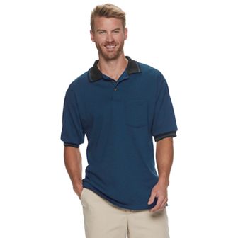 Men's Red Kap Short Sleeve Performance Knit Twill Polo Tee