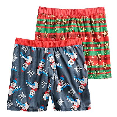 Men s Holiday Boxers 2 pack