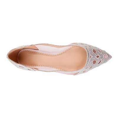 Journee Collection Women's Batavia Embellished hotsell Flats Women's Shoes(size 11)