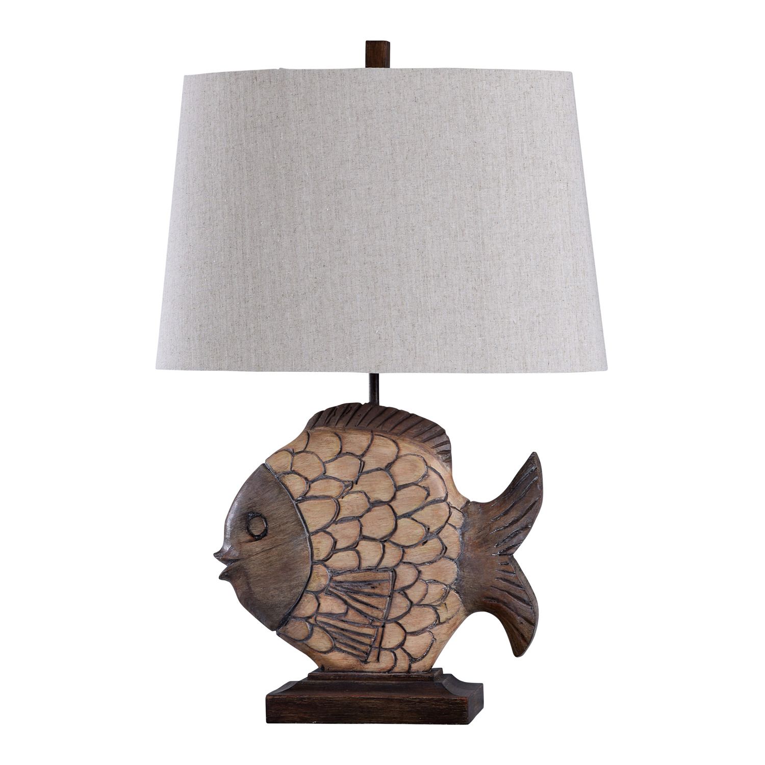 fish table lamp